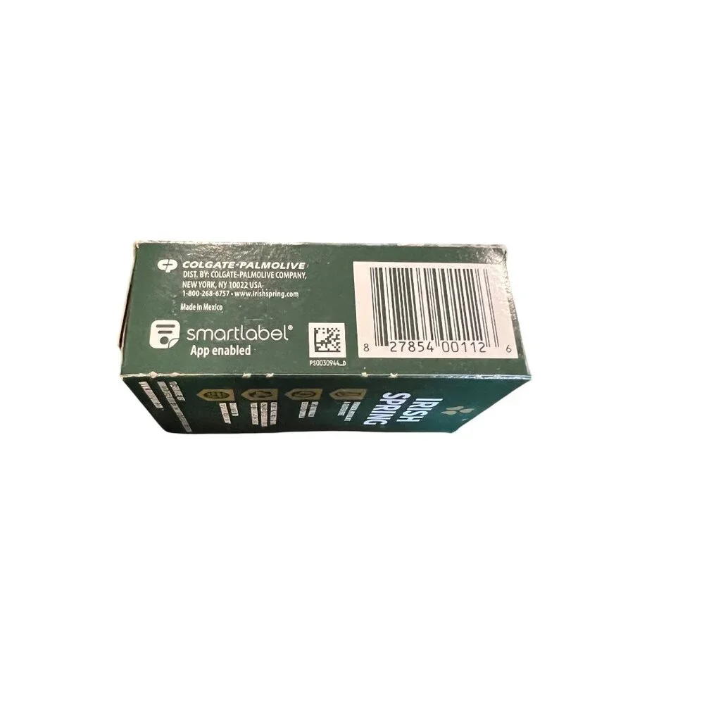 Irish Spring Original Clean Deodorant Soap Bar 4.5 Oz With Flaxseed Oil